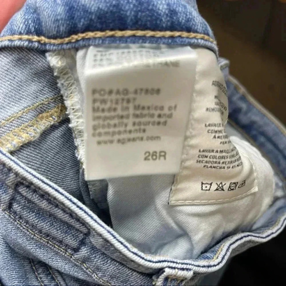 AG Adriano Goldschmied The Legging Super Skinny Jeans Anthropologie Size 26 - Picture 3 of 7